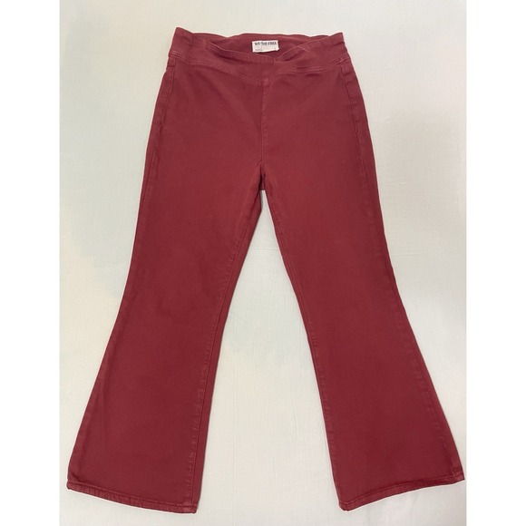 We The Free Denim - We The Free Ladies Pull On In My Feelings Mid Rise Crop Boot Size‎ Large